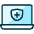 Laptop Shield Icon from Ultimate Duotone Set