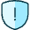 Shield Warning Icon from Ultimate Duotone Set