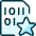 File Code Star Icon from Ultimate Duotone Set