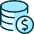 Database Cash Icon from Ultimate Duotone Set