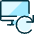 Monitor Refresh Icon from Ultimate Duotone Set