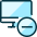 Monitor Subtract Icon from Ultimate Duotone Set