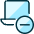 Laptop Subtract Icon from Ultimate Duotone Set