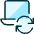 Laptop Sync icon - Free transparent PNG, SVG. No sign up needed.