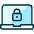 Laptop Lock Icon from Ultimate Duotone Set