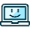 Laptop Smiley Icon from Ultimate Duotone Set