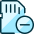 Sd Card Subtract Icon from Ultimate Duotone Set