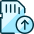 Sd Card Upload Icon from Ultimate Duotone Set