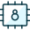 Computer Chip 8 icon - Free transparent PNG, SVG. No sign up needed.