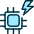 Computer Chip Flash Icon from Ultimate Duotone Set