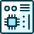 Microchip Board Icon from Ultimate Duotone Set