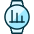 Smart Watch Circle Graph Icon from Ultimate Duotone Set