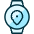 Smart Watch Circle Location Icon from Ultimate Duotone Set