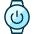 Smart Watch Circle Power Icon from Ultimate Duotone Set