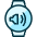 Smart Watch Circle Sound Icon from Ultimate Duotone Set | Free Download as SVG Vector and Transparent PNG | Streamline icons