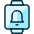 Smart Watch Square Bell Icon from Ultimate Duotone Set