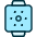 Smart Watch Square Brightness Icon from Ultimate Duotone Set