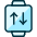 Smart Watch Square Data Icon from Ultimate Duotone Set