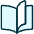 Book Flip Page Icon from Ultimate Duotone Set