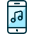 Phone Action Music Icon from Ultimate Duotone Set | Free Download as SVG Vector and Transparent PNG | Streamline icons