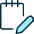 Notes Edit icon - Free transparent PNG, SVG. No sign up needed.