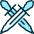 Antique Swords icon - Free transparent PNG, SVG. No sign up needed.