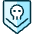 Army Badge Skull Icon from Ultimate Duotone Set