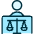 Legal Judge Balance icon - Free transparent PNG, SVG. No sign up needed.