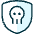Protection Shield Skull icon - Free transparent PNG, SVG. No sign up needed.