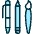 Design Tool Pens Icon from Ultimate Duotone Set