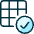 Layers Grid Check icon - Free transparent PNG, SVG. No sign up needed.