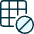 Layers Grid Disable Icon from Ultimate Duotone Set
