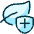 Ecology Leaf Shield Icon from Ultimate Duotone Set