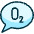 Pollution O2 Message Icon from Ultimate Duotone Set