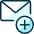 Email Action Add icon - Free transparent PNG, SVG. No sign up needed.
