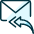 Email Action Reply All 1 icon - Free transparent PNG, SVG. No sign up needed.