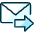 Email Action Send 1 Icon from Ultimate Duotone Set | Free Download as SVG Vector and Transparent PNG | Streamline icons