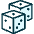 Board Game Dice 1 Icon from Ultimate Duotone Set