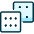 Board Game Dice 2 icon - Free transparent PNG, SVG. No sign up needed.