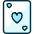 Card Game Heart Icon from Ultimate Duotone Set