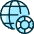 Casino Global Chip Icon from Ultimate Duotone Set