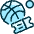 Ticket Basketball Game Icon from Ultimate Duotone Set