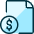 File Copyright Dollar icon - Free transparent PNG, SVG. No sign up needed.