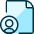 File Copyright User icon - Free transparent PNG, SVG. No sign up needed.