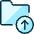 Folder Upload icon - Free transparent PNG, SVG. No sign up needed.