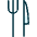 Restaurant Fork Knife icon - Free transparent PNG, SVG. No sign up needed.