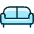 Sofa Double Icon from Ultimate Duotone Set | Free Download as SVG Vector and Transparent PNG | Streamline icons