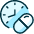 Pill Clock icon - Free transparent PNG, SVG. No sign up needed.