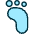 Medical Specialty Feet Icon from Ultimate Duotone Set