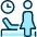 Medical Room Clock Woman Icon from Ultimate Duotone Set